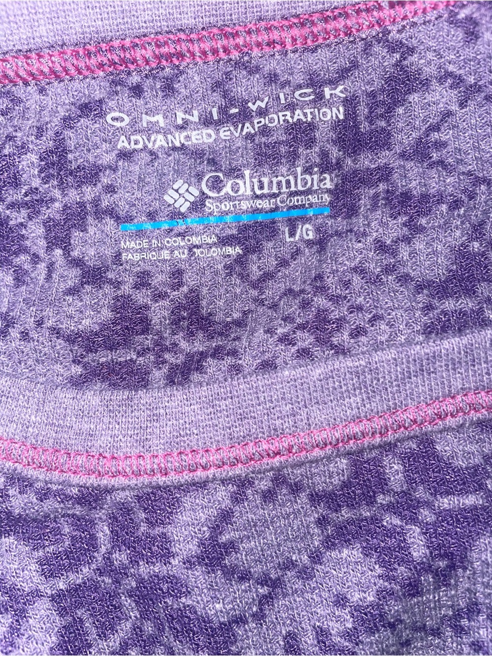 Columbia Omni wick Advanced Evaporation Henley Womens, large - Picture 3 of 5